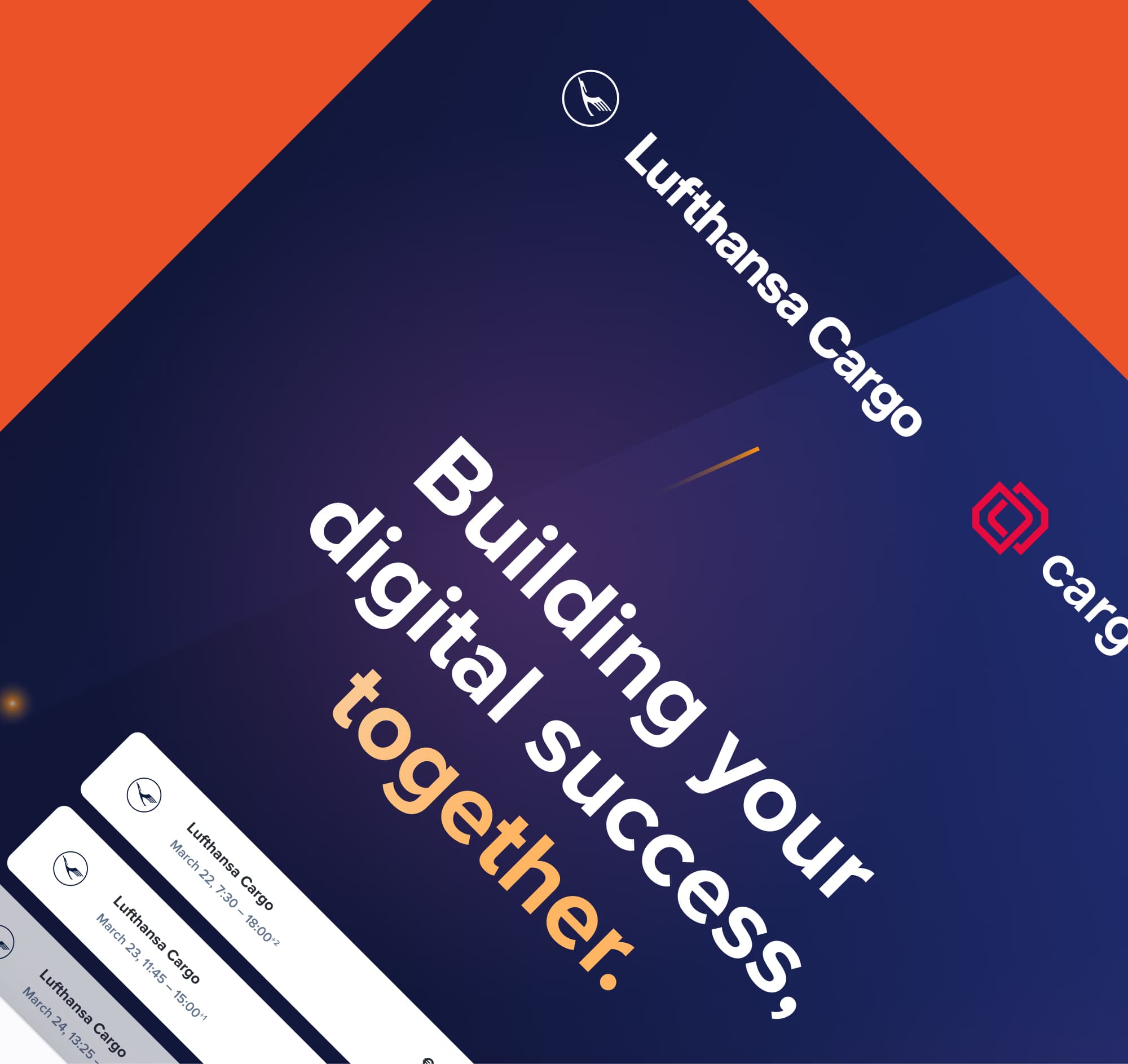 cargo.one × Lufthansa Cargo — Building your digital success, together